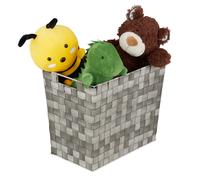 4x Paniers de rangement Tressé Boîte de rangement Casier Panière Salle de bain
