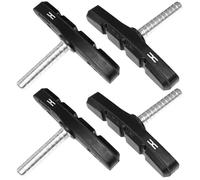 4X Patin de Frein vélo 2 Paires 70mm symétrique à Tige Compatible avec pour Shimano Tektro Avid Sram Jante Cycle VTT VTC Ville
