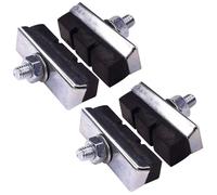 4x Patins de frein vélo gomme 40mm à visser cycle ville course patin vintage