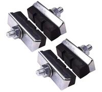 4x Patins De Frein Vélo Gomme 40mm À Visser Cycle Ville Course Patin Vintage Multicolore