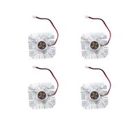 4X PC VGA Carte Video 2 Pin 55mm Ventilateur Refroidisseur Dissipateur de Chaleur 4800 RPM