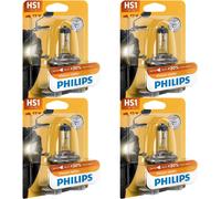 4x Philips Vision moto HS1 Halogène Jusqu'À 30% Plus Lumière 35/35W 12V Lampes