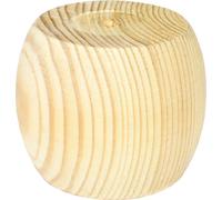 4x pieds de meuble en bois Pieds d'armoire en pin massif Pieds de canapé ronds Pieds de meuble H:5cm