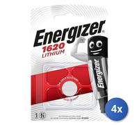 4X Pile Bouton Au Lithium Marque ENERGIZER Modèle CR1620