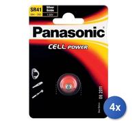 4X Pile Bouton Marque Panasonic Modèle 384/392 SR-41EL/1B