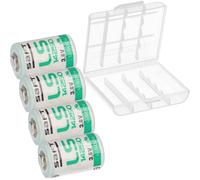 4X Pile Lithium 3,6V Batterie LS 14250 - 1/2 AA - LS14250 Li-SOCl2 + Boîte