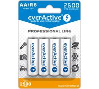 4x Piles Rechargeables everActive AA 2500mAh Ni-MH EVHRL6-2600