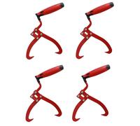 4x Pince D 'em Ballage à Main de Serrage Handhebehaken Sappie Griffe Bois