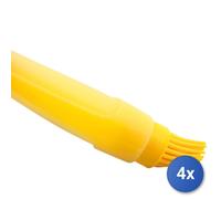 4X Pinceaux En Silicone De Couleur Avec Support Maison