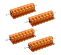 4X Plaque Or Aluminium Resistor Resistance 100W, 1 Ohm 1R