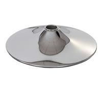 4x plateau de sol pour tabouret de bar chrome Ø 45cm