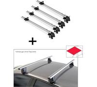 4x porte-vélos Bike Pro + barres de toit VDP Delta compatibles avec Ford Escape III (C520) (5 portes) 2013-2019