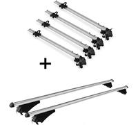 4x porte-vélos Bike Pro + porte-bagages Tiger XL compatibles avec Kia Sorento (XM) à partir de 14 ans