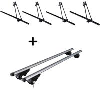4x porte-vélos ORION + porte-bagages Rio 135 compatibles avec Volvo XC90 2002-2014