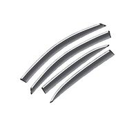 4X pour MG Zs Ev 2022 2021 2020 2019 2018 Mgzs Vitres Latérales De Voiture Visières Déflecteurs Pluie Sourcils Gardes Pare-Soleil Fumée Déflecteurs d'air Et Pluie Protection Solaire