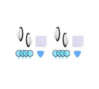 4x pour ONE X3 Capuchon D'Objectif Protections D'Objectif Durables Film de Protection D'ÉCran pour Insta 360 ONE X3 Accessoires D'Objectif de