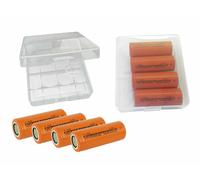 4x PowerSmart 18500 NCR18500A Reale Kapazität Wiederaufladbar Akku, inkl. Boîtes d'alimentation 2040mAh