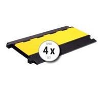 4x Pronomic Protector 5-90L V2 passage de câble 5-canaux avec emboîtement G