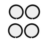 4X Protections D'Objectif Corps de Caméra Jeux de Couverture de Protection Collante Capuchon D'Objectif avec Adhésif pour Insta 360 ONE X2