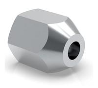 4x Raccord femelle 3/8" x 24 pour Tuyau de Frein 4,75 mm évasure double type E Connecteur de Freinage Type H DIN/ISO 1651