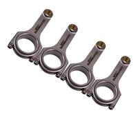 4X Racing H Beam 4340 EN24 Bielle de moteur Conrods for Audi VW EA888 144/23mm