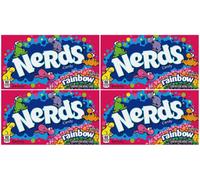 4X Rainbow Nerds Bonbons Croquants Boîte De Théâtre Douceurs Américaines 141,7G