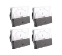4X Rectangle VoltmÈTre DH670 de MÈTre de Panneau de Tension Analogique de Mesure de CA 0-300V