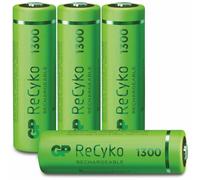 4x ReCyko AA batteries 1300mAh