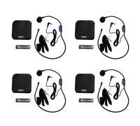 4X Rolton K400 Amplificateur Amplificateur de Voix Portable avec Ligne Microphone Haut-Parleur FM Radio MP3 Formation des Enseignants