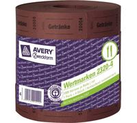 4x Rouleau de marqueurs de boissons 57x30mm rouge 4000 coupures