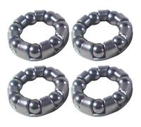 4x ROULEMENT Cage A Billes MOYEU Arriere 7 Billes Roue Velo 1/4"" VTT Ville BMX