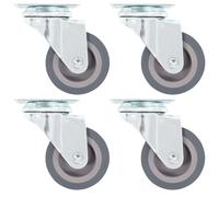 Roulettes pivotantes 4 pcs 50 mm