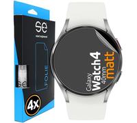 4x se® Film de Protection 3D Antireflet pour Samsung Galaxy Watch 4 (40mm), Auto-réparateur, Compatible Empreinte & FaceID,Installation Sans Bulles,Résistant aux Chocs et Rayures,Fabriqué en Allemagne