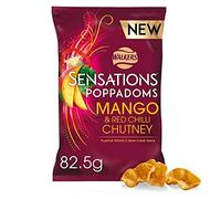 4x Sensations Et Mangue Chutney Poppadoms 82,5 G 83G