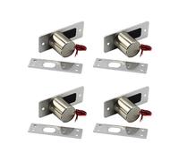 4X Serrure de Porte Électronique Étanche NC 12 V à Pêne Dormant Automatique à Induction pour une Sécurité Quotidienne Améliorée