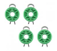 4x set of guide rollers for the front electric window compatible with Saab 9-5 9-3 900