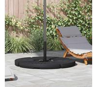 4x Socles de Parasol en Forme d'Eventail Base Pied Support Jardin vidaXL