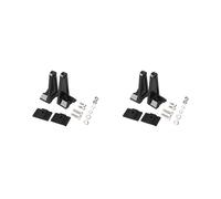 4X Supports Universels de Montage Supports de Base à LED pour Support de Montage Latéral de Barre Lumineuse à LED