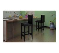 vidaXL 4x Tabouret de Bar Cuir Artificiel Chaise de Bistrot Siège de Salon 160715