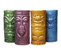 4x Tasses en Céramique - Tiki Neutre G