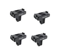 4X TELESIN Accessoires de Caméra D'Action Adaptateur Magnétique à Deux Griffes pour Adaptateur OSMO Action 3
