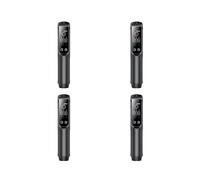 4X Testeur D'Alcool Sans Contact, Éthylotest Haute Précision avec Grand Écran HD, Indicateur Lumineux LED et Fonction Lampe de Poche