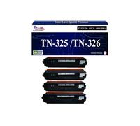 - 4x Toners compatibles avec Brother TN325 pour Brother DCP-9055CDN, DCP-9270CDN Jaune