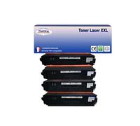 - 4x Toners compatibles avec Brother TN325 pour Brother HL-4140CN, HL-4150CDN, HL-4570CDW, HL-4570CDWT Jaune