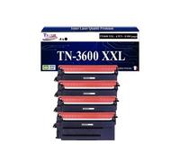 - 4x Toners compatibles avec Brother TN3600 XXL pour Brother MFC-L5710DN, MFC-L5710DW, MFC-L6710DW, MFC-L6910DN Noir - 11 000 pages