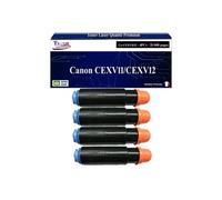 -4x Toners compatibles avec Canon CEXV11/CEXV12 (9629A002/9634A002) Noir