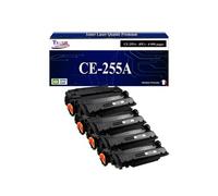 -4x Toners compatibles avec HP CE255A (55A) pour HP LaserJet Enterprise 500 MFP M521DN, M521DW, M525, M525C, M525DN, M525F