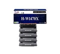 - 4x Toners compatibles avec HP W1470X (147X) pour HP LaserJet Enterprise M610, M610dn, M610n, M611dn, M611n, M611x, M612dn