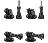 4x Tripod Adapter with 4x Screws Compatible with GoPro Session, GoPro Fusion, GoPro Hero, GoPro Max, SJCAM, Xiaomi