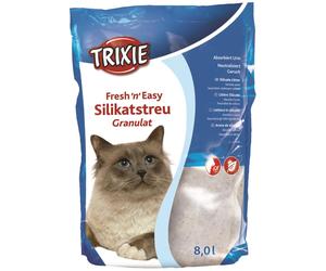 4x Trixie Simple'n'Clean granulés litière en silicate 4 x 8 l